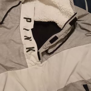 Victoria secret windbreaker.